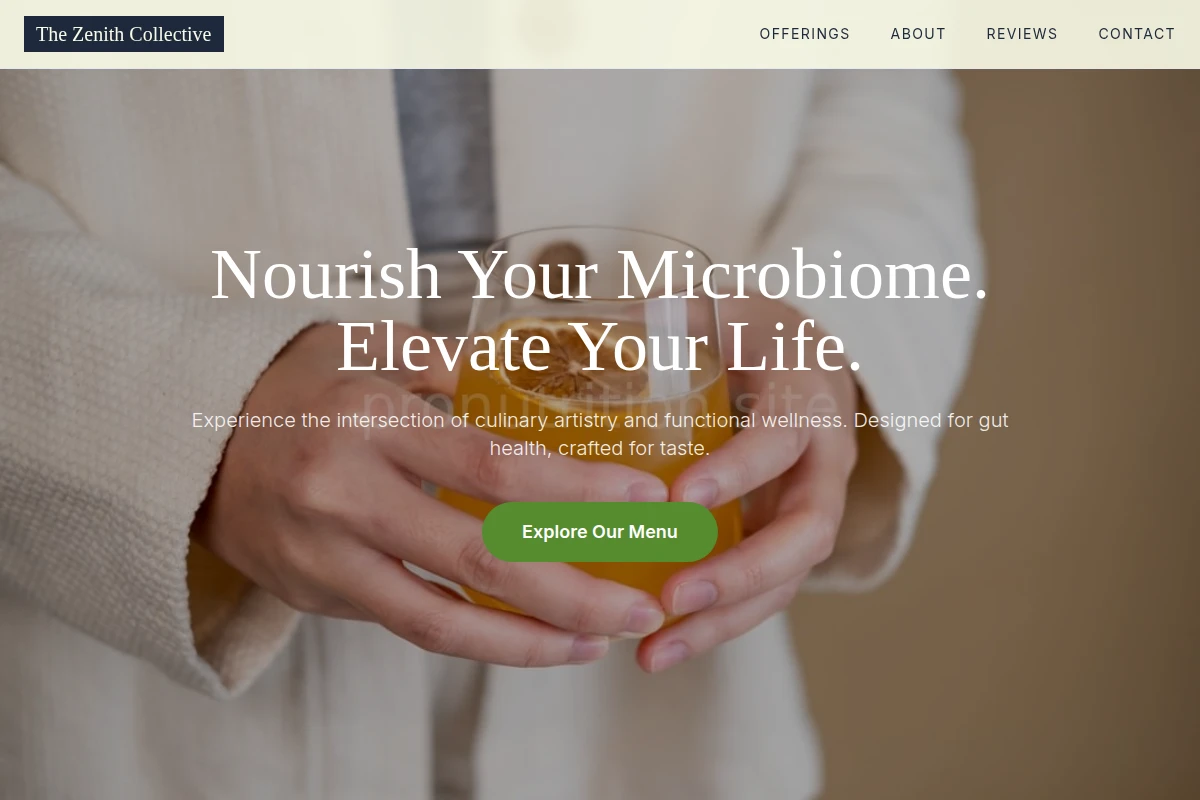 Gut Health Health Food Cafe