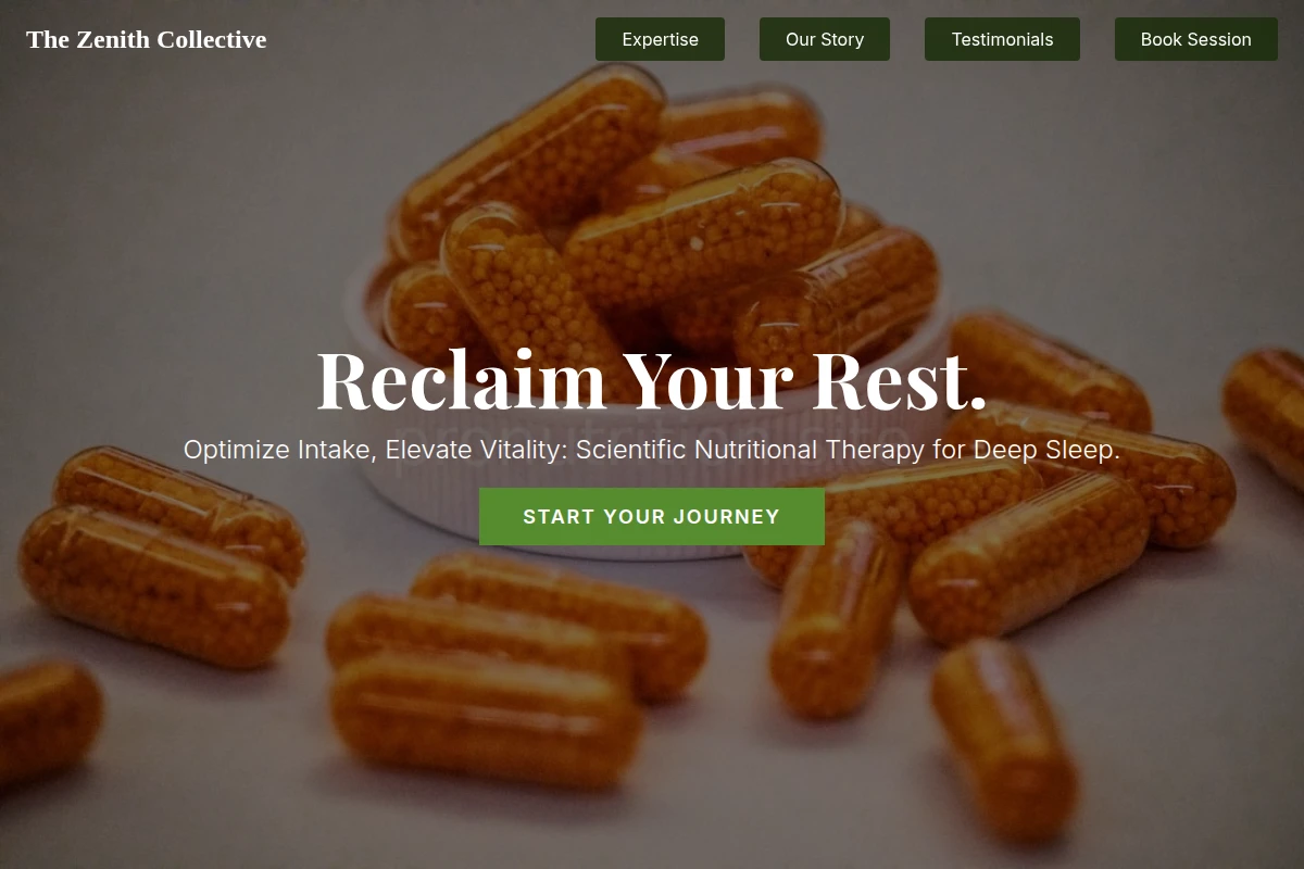 Sleep Nutritional Therapy